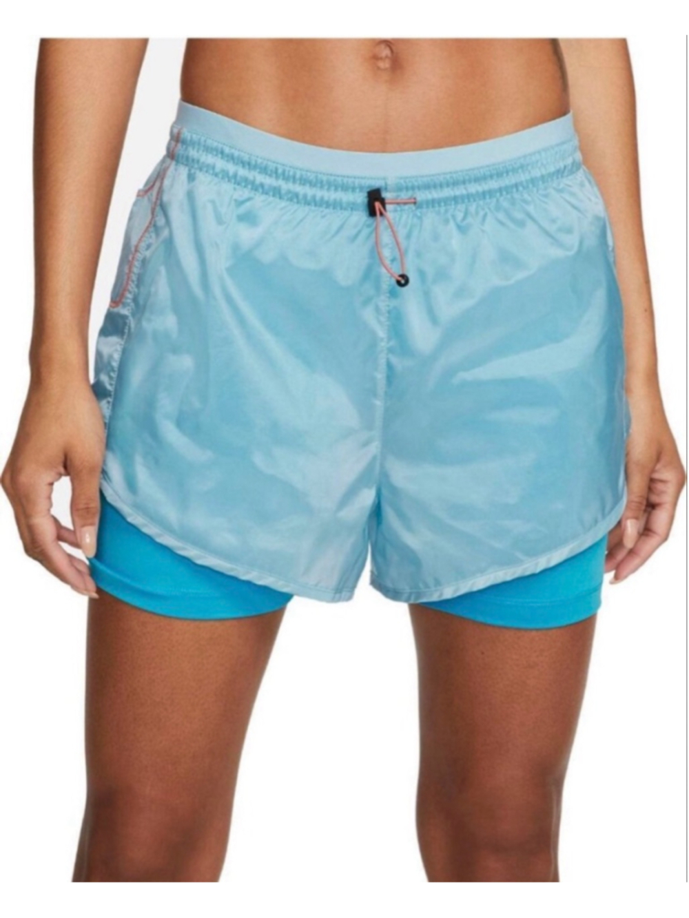Nike Tempo Luxe Running Shorts Icon Clash Blue Size M NWT DM7739 - Picture 5 of 7